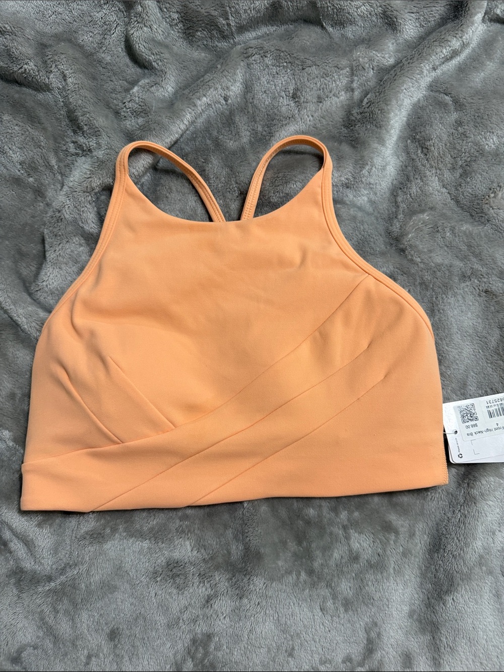 Lululemon Flow Y Wrap-Front High Neck Bra Size 4